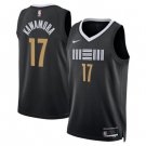 Yuki Kawamura 17 Memphis Grizzlies 2024 City Edition  Black
