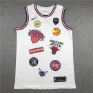 94 joint white print+embroidery