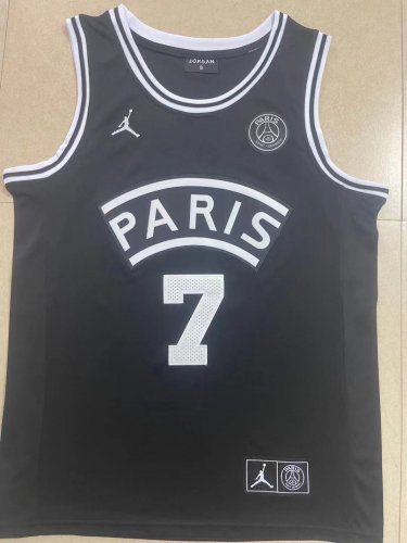 Paris Saint Germain No.7 Black Jordan