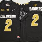 COLORADO BUFFALOES Black #2 SANDERS.