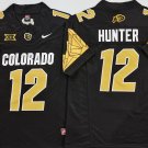 COLORADO BUFFALOES Black #12 HUNTER.