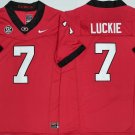 Georgia Bulldogs Red #7 LUCKIE.