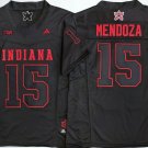 Indiana Hoosiers Black #15 MENDOZA -.