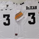 Iowa Hawkeyes White #3 DEJEAN.