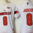 Louisville Cardinals White #8