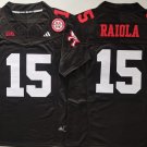 Nebraska Huskers Black #15 RAIOLA.