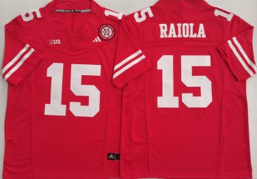 Nebraska Huskers Red #15 RAIOLA.