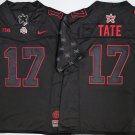 Ohio State Buckeyes Black  #17 TATE.