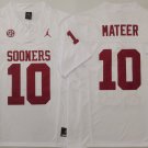 Oklahoma Sooners White #10 MATEER.