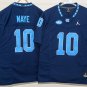 Tar heel 10 deep blue third-generation collar print.