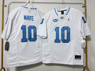 Tar heel 10 white third-generation collar print
