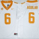 Tennessee Volunteers White #6 AGUILAR.