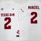 Texas A& M Aggies White #2 MANZIEL.