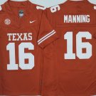 Texas Longhorns Yellow #16 MANNING.