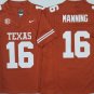 Texas Longhorns Yellow #16 MANNING.