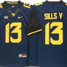 West Virginia Mountaineers Blue #13 SILLS V