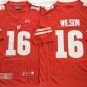 Wisconsin Badgers Red #16 WILSON