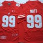Wisconsin Badgers Red #99 WATT