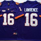 Clemson Tigers Purple #16 LAWRENCE.