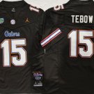 Florida Gators Black #15 TEBOW.