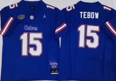 Florida Gators Blue #15 TEBOW.