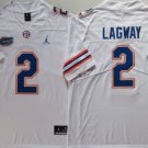 Florida Gators White #2 LAGWAY.