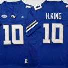Georgia Tech Football Blue #10 H.KING.