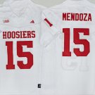Indiana Hoosiers White #15 MENDOZA.