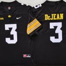 Iowa Hawkeyes Black #3 DEJEAN.