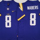 LSU Tigers Purple #8 NABERS.
