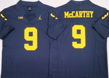 Michigan Wolverines Blue #9 McCARTHY.