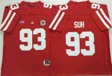 Nebraska Huskers Red #93 SUH.