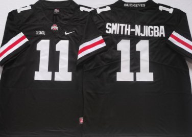 Ohio State Buckeyes Black 11 SMITH-NJIGBA.