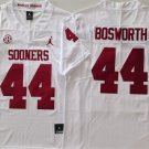 Oklahoma Sooners White #44 BOSWORTH.