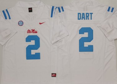 Ole Miss Rebels White #2 DART._1