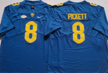 Pittsburgh Panthers Blue #8 PICKETT.