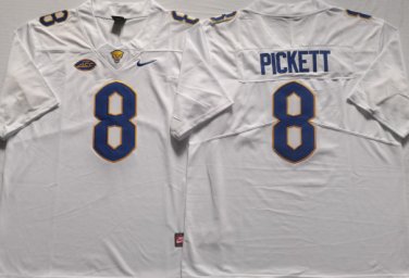 Pittsburgh Panthers White #8 PICKETT.