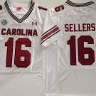 South Carolina Gamecock White #16 SELLERS.