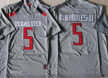 Texas Tech Red Raiders GRAY #5 MAHOMES II.