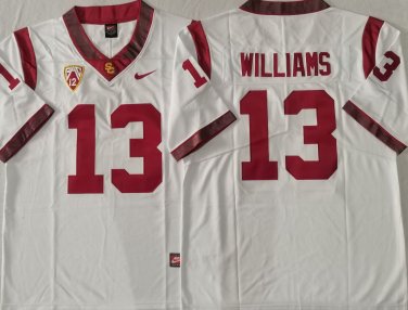 USC Trojans White #13 WILLIAMS.