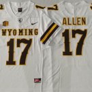 WYOMING Cowboys White #17 ALLEN.