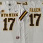 WYOMING Cowboys White #17 ALLEN.
