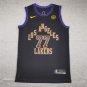 24 Lakers 77 Black City Edition