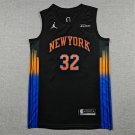 26 Knicks 32 Black Announcement Edition