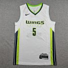 Dallas Wings 5 White