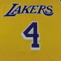 Lakers 4 yellow round neck