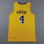 Lakers 4 yellow round neck