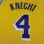 Lakers 4 yellow round neck