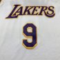 Lakers 9 white round neck