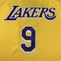 Lakers 9 yellow round neck